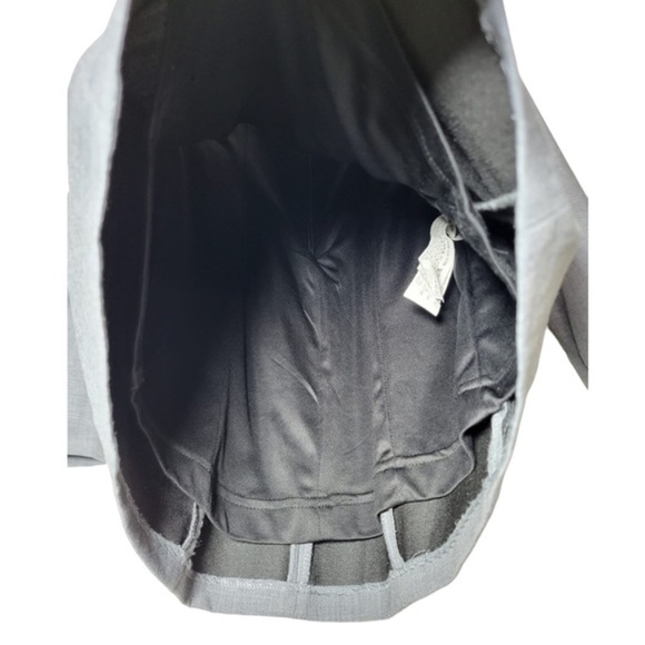 Zara Cupped Chest Padded Shoulder Long Sleeve Mini Dress in Grey - Picture 10 of 15